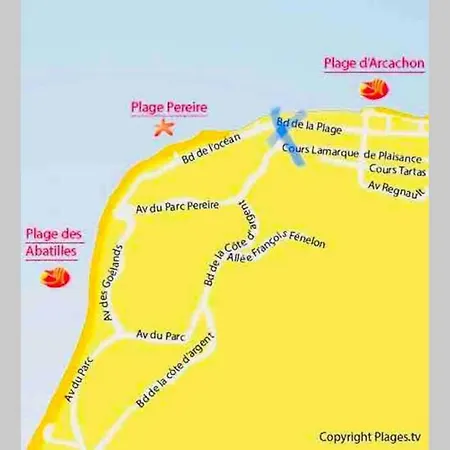Bel Bord De 4 Pers Centre Appartement Arcachon