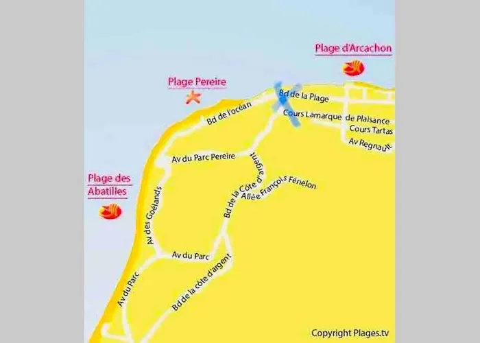 Bel Bord De 4 Pers Centre Lägenhet Arcachon